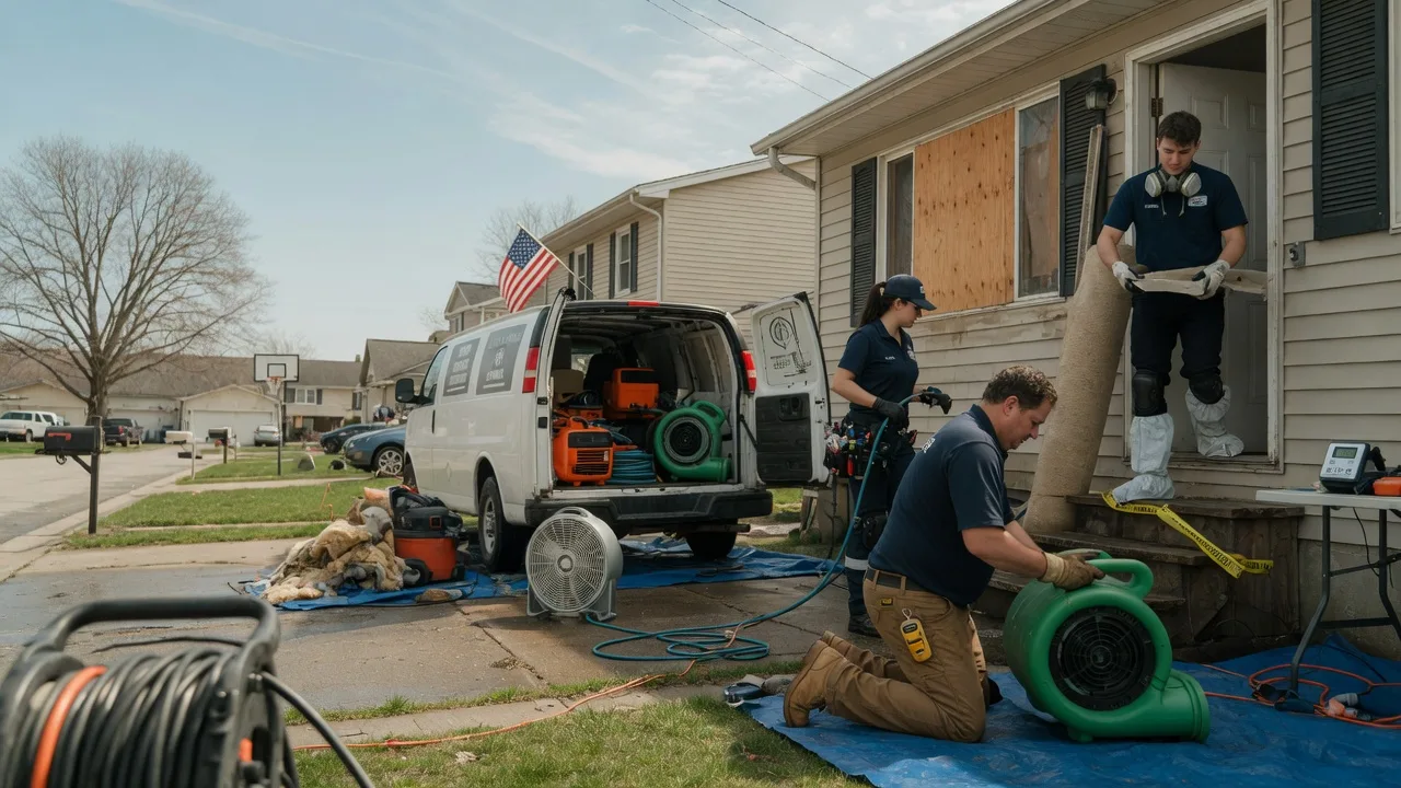 Water Damage Restoration in Denver, IN near me